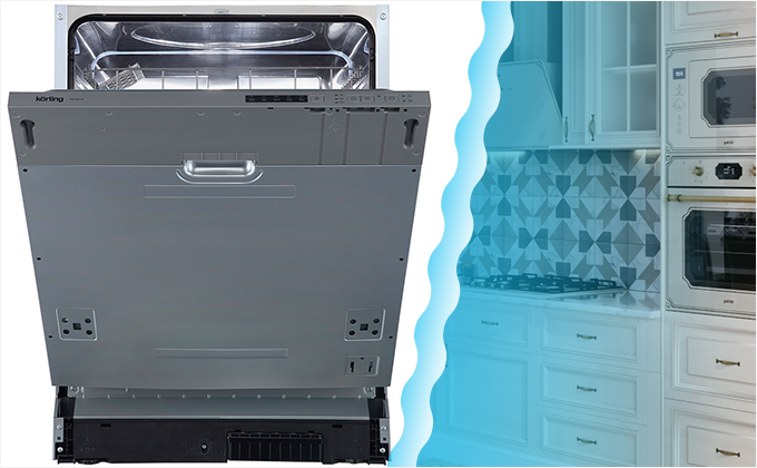 Обзор на встраиваемую посудомоечную машину Korting KDI 60110