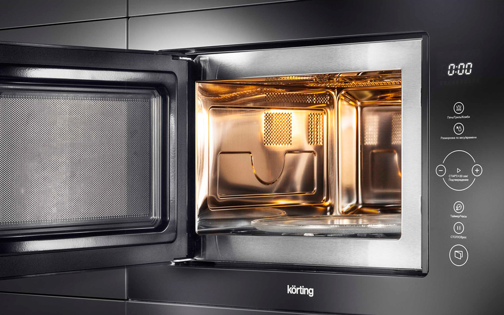 Встраиваемая микроволновая печь Korting KMI 825 TGN