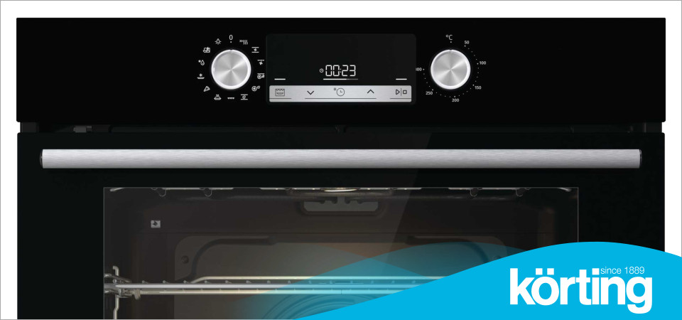 Как установить духовой шкаф Korting