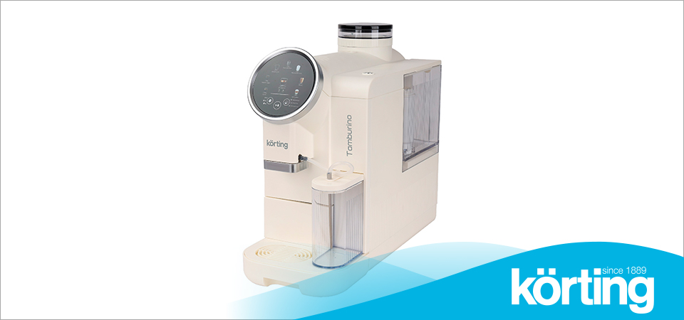 Обзор на кофемашину Korting KACM 2028 W Tamburino