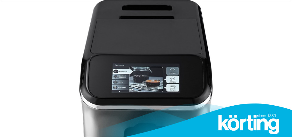 Как приготовить раф в кофемашине Korting