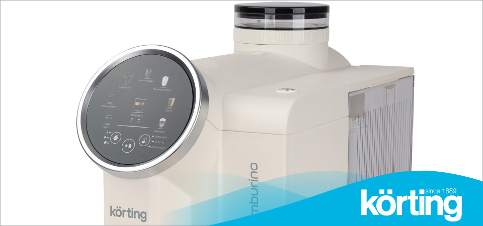 Как приготовить латте в кофемашине Korting