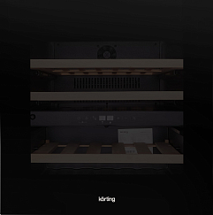 Встраиваемый винный шкаф Korting KFW 604 DB GN