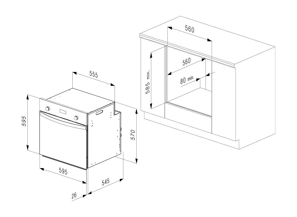 Духовой шкаф Korting OKB 582 CSX PRO preview 4