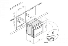 Духовой шкаф Korting OEG 1052 CRI