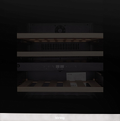 Встраиваемый винный шкаф Korting KFW 604 DB GXN