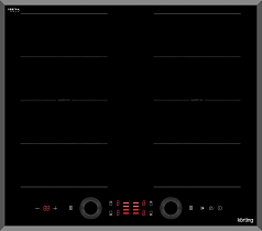 Комплект Korting (HIB 68700 B Quadro, OKB 9982 EN ST, KHC 61950 GXN, KMI 825 TGN, KFW 501 SL GN)