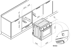 Духовой шкаф Korting OEG 771 CFX
