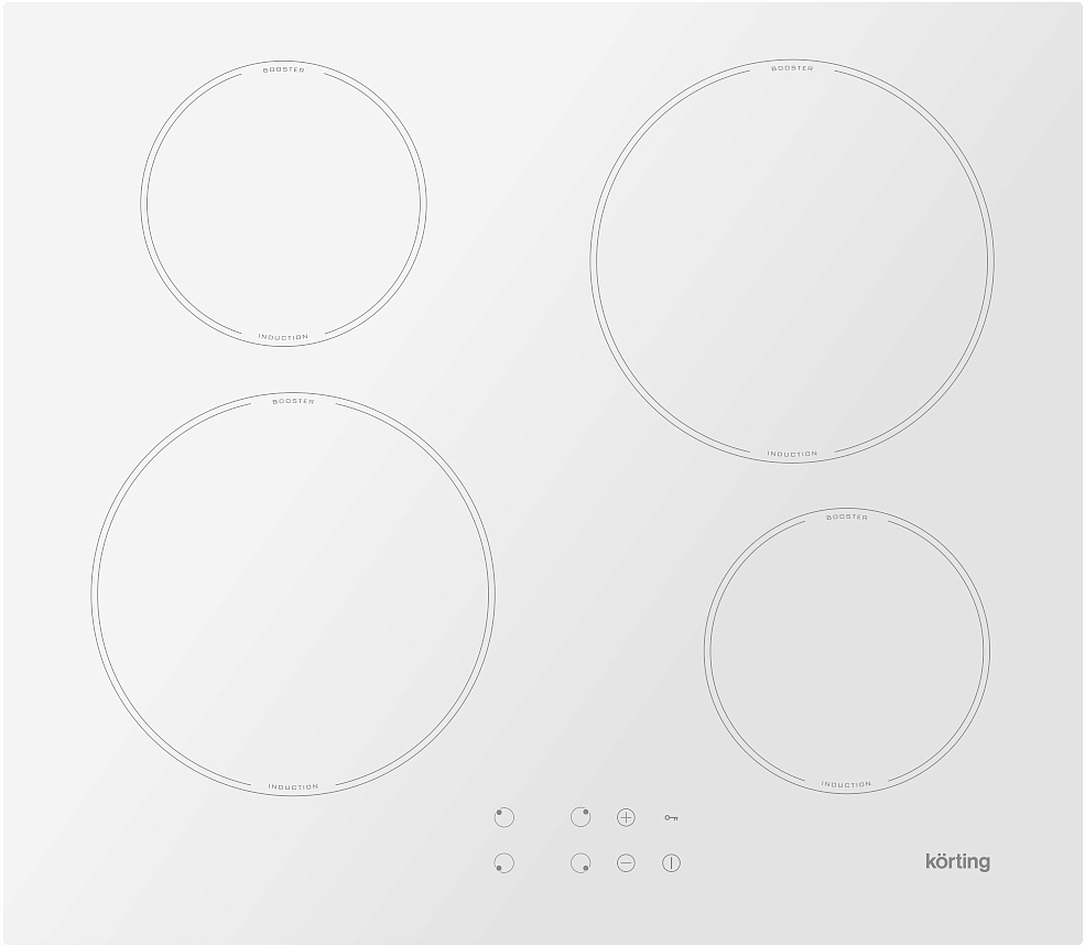 Варочная панель Korting HI 64042 BW preview 1