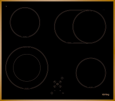 Варочная панель Korting HK 6205 RN