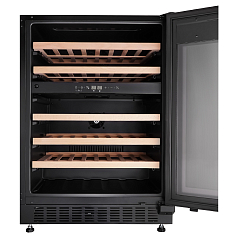 Встраиваемый винный шкаф Korting KFW 803 DB GN