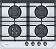 Варочная панель Korting HGG 691 CTRW