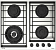 Варочная панель Korting HG 6235 CTX