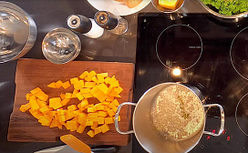 Крем суп из тыквы