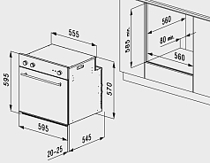 Духовой шкаф Korting OKB 1082 CRR