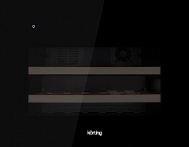 Встраиваемый винный шкаф Korting KFW 501 SL GN