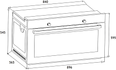Электрический духовой шкаф Korting OKB 5189 SX