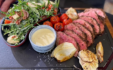 Ростбиф с салатом