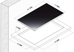 Варочная панель Korting HK 93551B