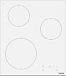Купить Варочная панель Korting HI 42031 BW preview 1