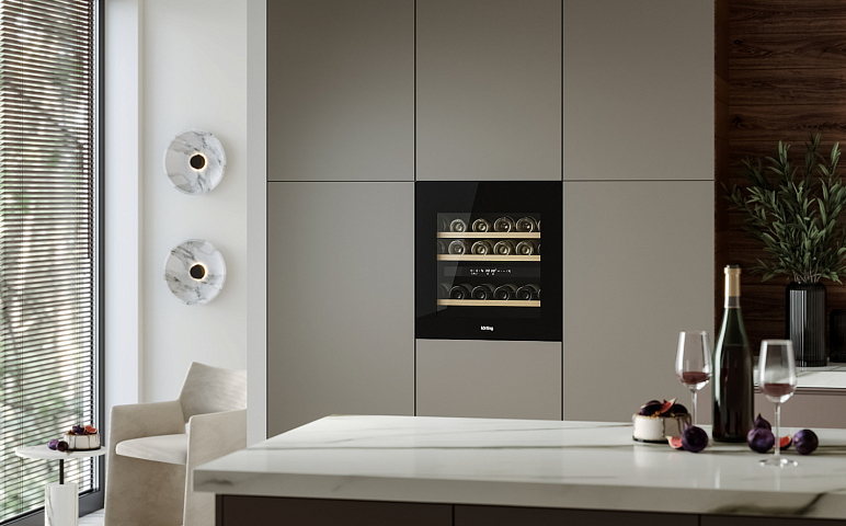 Обзор на винный шкаф KFW 604 DB GXN