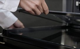 Тройное остекление дверцы