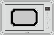 Встраиваемая микроволновая печь Korting KMI 825 RGW