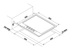 Варочная панель Korting HG 675 CW