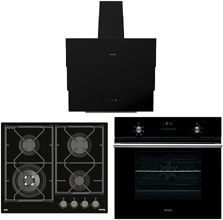 Комплект Korting (HGG 6987 CTN FLC, OKB 760 FN, KHC 68073 GN) preview 1