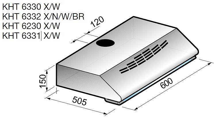 Вытяжка Korting KHT 6331 X preview 2