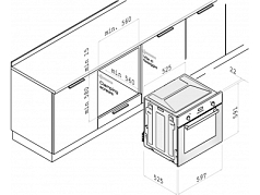 Духовой шкаф Korting OEG 1052 CRN